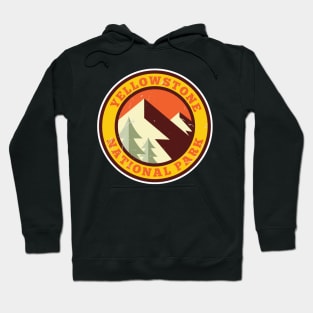 Yellowstone National Park Retro Hoodie